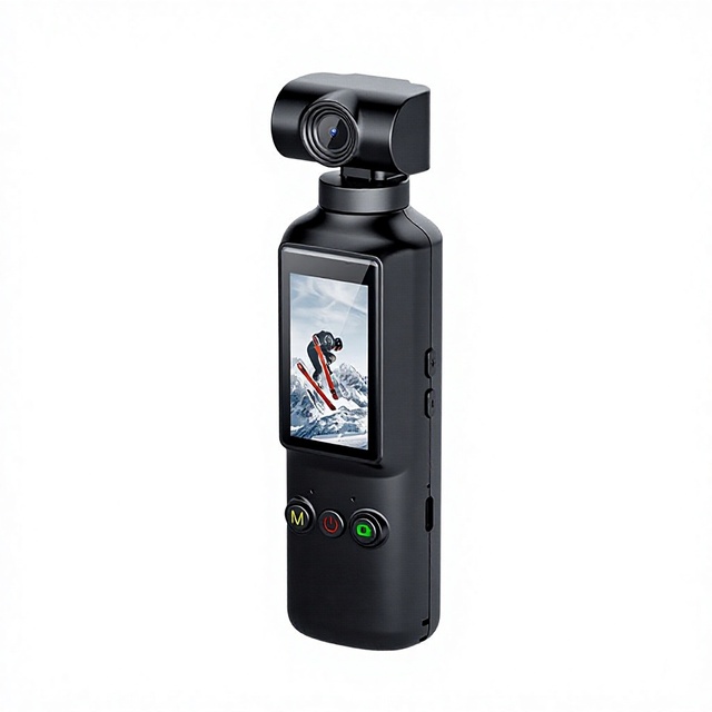 Cross-border X8 Pocket Action Camera 4K HD Mini Handheld Camera Outdoor Camcorder with WIFI Rotatable Lens 1.99" Screen
