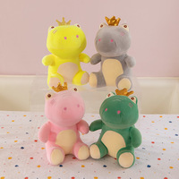 Ours en peluche super doux de 9 et 8 pouces avec rembourrage en coton PP, anti-stress pour enfants, pour machine à griffes