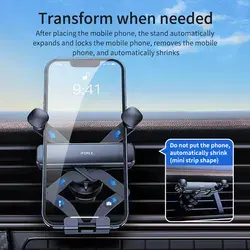 <span class=keywords><strong>Support</strong></span> de téléphone pour voiture Gravity Car <span class=keywords><strong>Smartphone</strong></span> Air Vent Holder Car CD Slot Phone Holder For iPhone - Product Image 3