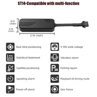 Traceur GPS 2G en temps réel pour véhicules, voitures et motos avec système de positionnement Android, modèle J14 (vente en gros)
