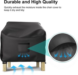 Couverture extérieure de chaise d'accoudoirs de patio de <span class=keywords><strong>jardin</strong></span> de polyester de longue durée de vie - Product Image 5