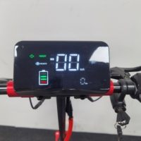 Arazi Tipi Hızlı Yetişkin 10 İnç Lityum Bataryalı Çift Motorlu Elektrikli Scooter, Ön ve Arka Amortisörlü ve Flaşörlü