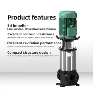 <span class=keywords><strong>Pompa</strong></span> Centrifuga Verticale Multistadio HELIX FIRST di Qualità Tedesca, Realizzata in Ghisa con Alta Prevalenza e Alta Potenza - Product Image 2