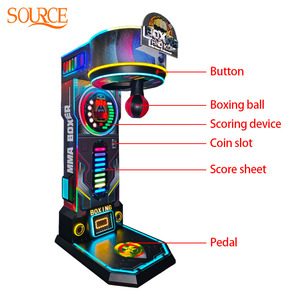 Máquina de Boxeo y Kickboxing de Alto Rendimiento SOURCE, con Monedas, para Bares, Centros Comerciales y Salas de Juegos - Product Image 3