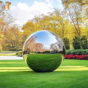 Açık Park manzara için RELONG yüksek kaliteli cilalı büyük paslanmaz çelik topu heykeller - Product Image 5