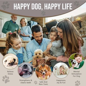 Pawise, recién llegado, varios juguetes para masticar perros, palo de madera Natural, cuerda para perros, juguete para Limpieza de <span class=keywords><strong>dientes</strong></span>, juguetes para masticar para masticadores agresivos - Product Image 5