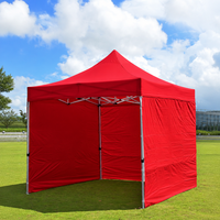 Carpa Plegable de Acero Resistente, Impermeable, Resistente al Sol y a Desgarros, para Ferias Comerciales y Actividades al Aire Libre