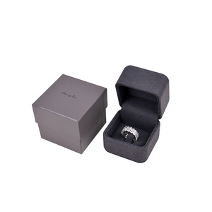 Wholesale Ring <b>Earrings</b> Bracelet Necklace Packaging Retro Printed Small Jewelry <b>Boxes</b> With Logo - Product Image 5