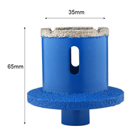 Foret diamanté brasé sous vide pour le perçage de lavabos, marbre, granit, céramique et pierre