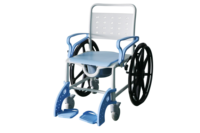 Kursi Roda Multifungsi 5-in-1 dengan Toilet Tersembunyi, Roda 5 Inci & Roda Solid 24 Inci, Mudah Dibawa XiuDa DA-8088B