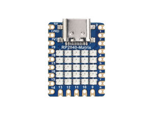 Chipboard Waves hare RP2040-Matrix Development Board, Onboard 5 5 RGB LED-Matrix, basierend auf dem offiziellen Rp2040 Dual Core-Prozessor - Product Image 4