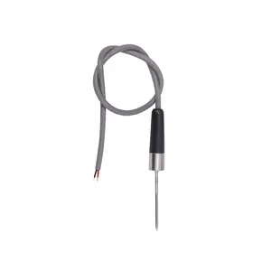 3Mm Dia Probe 3 Draads Rtd Pt100 Temperatuur Sensor Handheld K Type 1 Meter Thermokoppel Roestvrijstalen Naald Probe