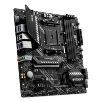 Motherboard komputer MSI murah M B550M BAZOOKA DDR4 soket AM4 mendukung R yzen prosesor Gaming Motherboard