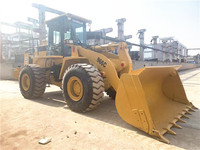 Chargeur sur pneus Caterpillar CAT966C en bon état importé du japon