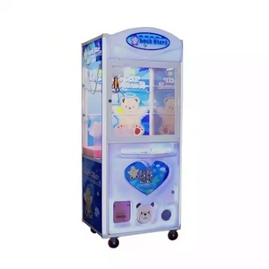 Máquina de Entretenimiento Infantil Operada con Monedas: Máquina de Muñecas Sorpresa con Grúa Metálica y Funciones de Boxeo, Máquina de Juego para Salón de Monedas - Product Image 3
