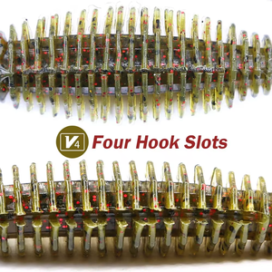 Señuelos blandos <span class=keywords><strong>de</strong></span> 114 mm tipo <span class=keywords><strong>gusano</strong></span> para pesca <span class=keywords><strong>de</strong></span> perca y lubina, señuelos Senko Wacky Stick para Drop Rig - Product Image 4