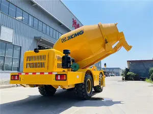 XCMG Official Concrete Mixer Machine 4m3 Capacity Automatic Self Loading Concrete Mixer Truck SLM4 For Sale