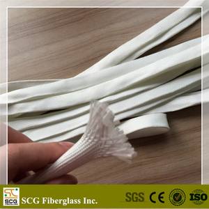 ปลอกถักไฟเบอร์กลาสไม่เคลือบทนอุณหภูมิสูง 500C - Product Image 6