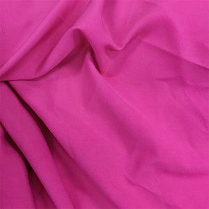 Factory Wholesale Breathable <strong>4</strong> Ways Stretch <strong>Plain</strong> Spandex Polyester Suit <strong>Fabric</strong> 150D Double Deck Elastane <strong>Fabric</strong> - Product Image 2