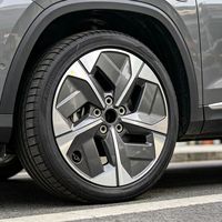 Jantes en alliage forgé 5 trous, 1 pièce, finition noire usinée, 15 à 26 pouces, jantes forgées personnalisées pour voiture électrique Y000