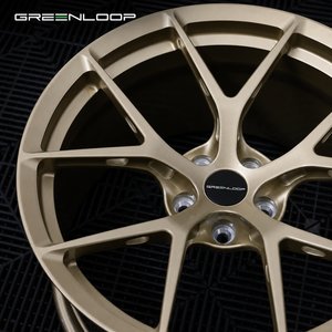 GREENLOOP Geschmiedete Autofelgen Konkav Einteilig Geschmiedetes Aluminiumrad für BMW Audi R8 991 <span class=keywords><strong>GT3</strong></span> 5x112 5X120 5x130 19 20 21 Zoll - Product Image 5
