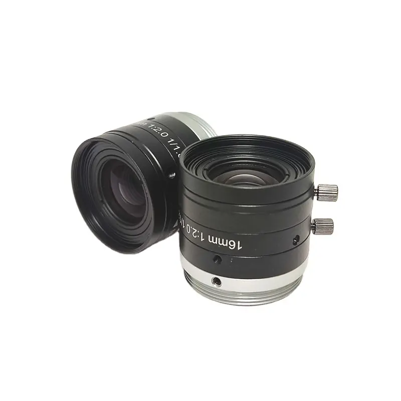 새로운 16mm 5MP 1/1.8 "WD 100mm FA 산업용 카메라 렌즈 로봇 암 카메라 모션 컨트롤