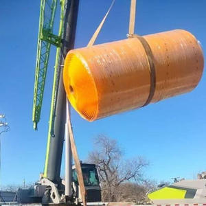 Plaque d'ancrage en HDPE pour protection du béton, système V-Lock, imperméable, avec fixation V-grip, pour protection du béton - Product Image 2