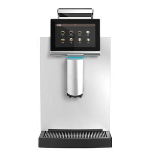 Machine à café commerciale entièrement automatique à dosettes, écran tactile 7 pouces, mousseur à lait intégré, 8 boissons, nettoyage automatique, pour hôtels - Product Image 1
