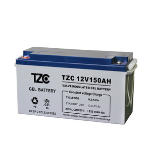 TZC Solar Deep Cycle Gel Battery 12v 100ah 150ah 200ah Lead Acid Battery With Long Lifespan - Product Image 6