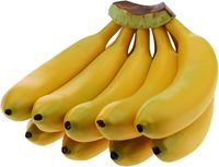 Kunstmatige bananenbos Realistisch levensecht milieuvriendelijk schuimvoedselmodel Halloween Kerst Fotografie Keuken Thuisfeest