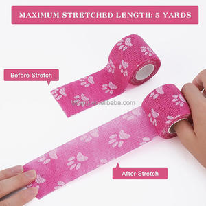 Bande élastique de sport colorée, <span class=keywords><strong>bandage</strong></span> auto-adhésif, 4,5 m, Elastoplast pour genouillères, doigts, chevilles, bande de sport en coton - Product Image 5