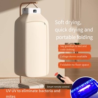 Nouvelles Innovations : Séchoir à Linge Électrique Portable Automatique Mural Pliant en Plastique à Piles pour la Maison
