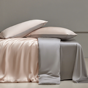 Parure de lit quatre pièces en fibre de lyocell, draps et housses de <span class=keywords><strong>couette</strong></span>, soyeuses et douces pour la peau, idéales pour dormir et se rafraîchir - Product Image 4
