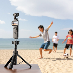 Jopree Y25 21cm Mini Selfie Stick Trépied avec 5 Sections Étendre 65cm Poignée Pliable et 1/4 Fil Froid Chaussure pour la Photographie Alimentaire - Product Image 2