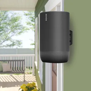 Support mural pour <span class=keywords><strong>Sonos</strong></span> Move (paire) - Support pour haut-parleur intelligent portable en métal pour utilisation intérieure/extérieure - Product Image 5