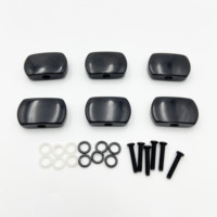 High Quality Guitar Tuning Peg Knobs Natural Resin Tuner Button Handles 6Pcs Per Set Replacement Guitar Accessories
