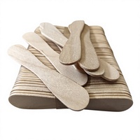 Bâtonnets de crème glacée jetables en bois de bouleau de 94 mm, écologiques, portables et économiques