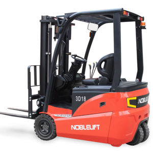 מלגזה חשמלית NOBLELIFT FE3D16-18-20N Li 1.6/2 טון לעבודה כבדה, אורך מזלגות 1070 מ\\\"מ, סוללת ליתיום-יון, משאית משטחים דו-שלבית - Product Image 1