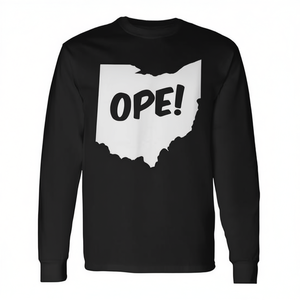 Camiseta de manga larga Ope Ohio Silhouette con diseño saludable - Product Image 2