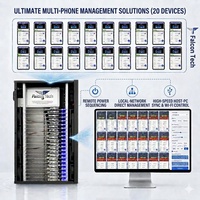 Système de ferme de téléphones 100 unités pour Bot Farm et Click Farm, compatible Spotify, Android Farm Box, nouveau modèle 2026 128