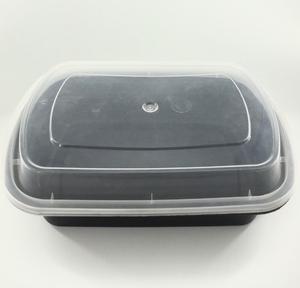 Premium Eco Friendly Disposable PP Plastic Food Container with Clear <b>Lid</b> Heat Resistant Meal Box for Catering and Restaurants - Product Image 4