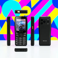 Teléfono Móvil OEM a Precio de Fábrica, 2.4'', 2G, Doble SIM, Botón de Cristal U1, Personalizado para Afganistán, Teléfono Básico Pequeño para Ashna