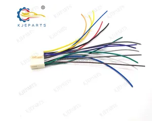 Automotive 16 Pin Connector Wire Harness for Clarions AX radio stereo System