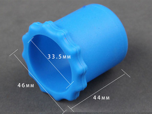 Anillo de Protección Antideslizante de Silicona para Micrófono, Funda para la Base del Micrófono, para Dispositivos de KTV y DJ, Venta al Por Mayor de Fábrica - Product Image 4