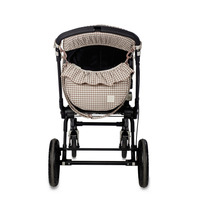 Panier de rangement pliable grand format pour essentiels de bébé, sac organisateur suspendu portable pour poussette et sac à couches