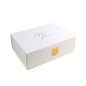 Luxury Custom Design Matte <b>Large</b> Rigid Paper Cardboard <b>Gift</b> Packaging Magnetic Folding <b>Box</b> for Wedding Dress - Product Image 1