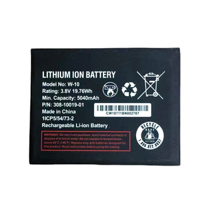 Nouvelle batterie de remplacement modèle 5040mAh/19.78Wh 3.85V W10A W-10a, compatible avec <span class=keywords><strong>NETGEAR</strong></span> NightHawk M2 <span class=keywords><strong>MR2100</strong></span> - Product Image 3