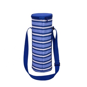 Bolsa Térmica para Botellas de <span class=keywords><strong>Vino</strong></span>, Aislada y a Prueba de Fugas, con Correa de Hombro Ajustable, Material de Poliéster, Reutilizable y Mantiene la Bebida Fría - Product Image 4