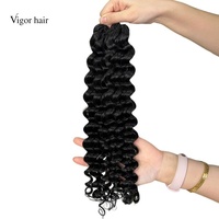 Extensions de cheveux humains bouclés torsadés invisibles au crochet style bohème, vente chaude d'usine, fabricant de cheveux humains