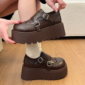 รองเท้าลำลองหนังกันลื่นใส่สบาย เข้าได้กับทุกชุด สำหรับฤดูร้อนปี 2026 - Product Image 4